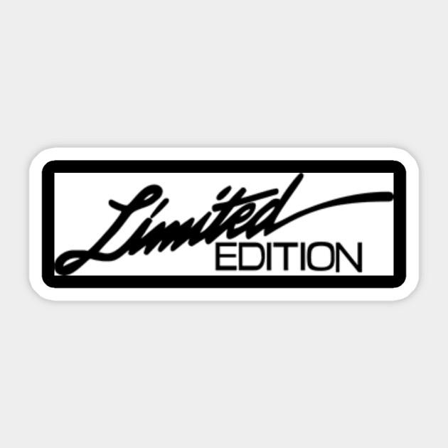 Limited edition! Sticker by Thinkpositive